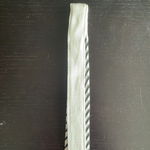 Mens striped skinny tie - Picture 7 of 11